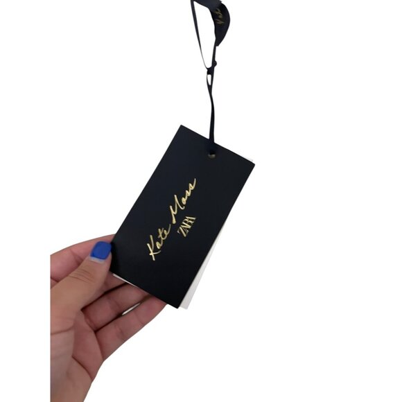 Zara Kate Moss Womens Scarf Maxi Dress M L Beige Ecru Flare Hem 9574/119 NWD - Picture 7 of 16